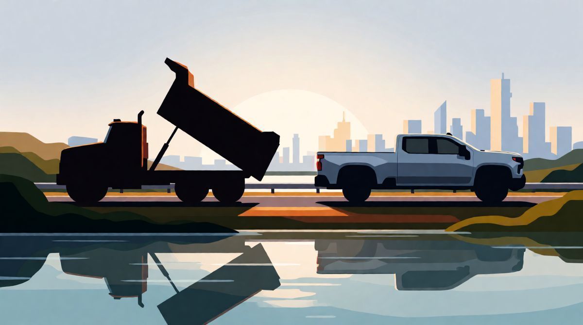 Faut-il vraiment les deux associés ? La réalité des camions Mack MD Dump et Chevrolet Silverado 3500 HD