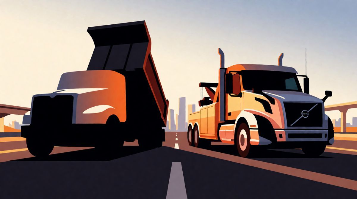 Sinergia o Potere Contrario? La Mack MD Series Vocational Dump incontra la Volvo VNL 760
