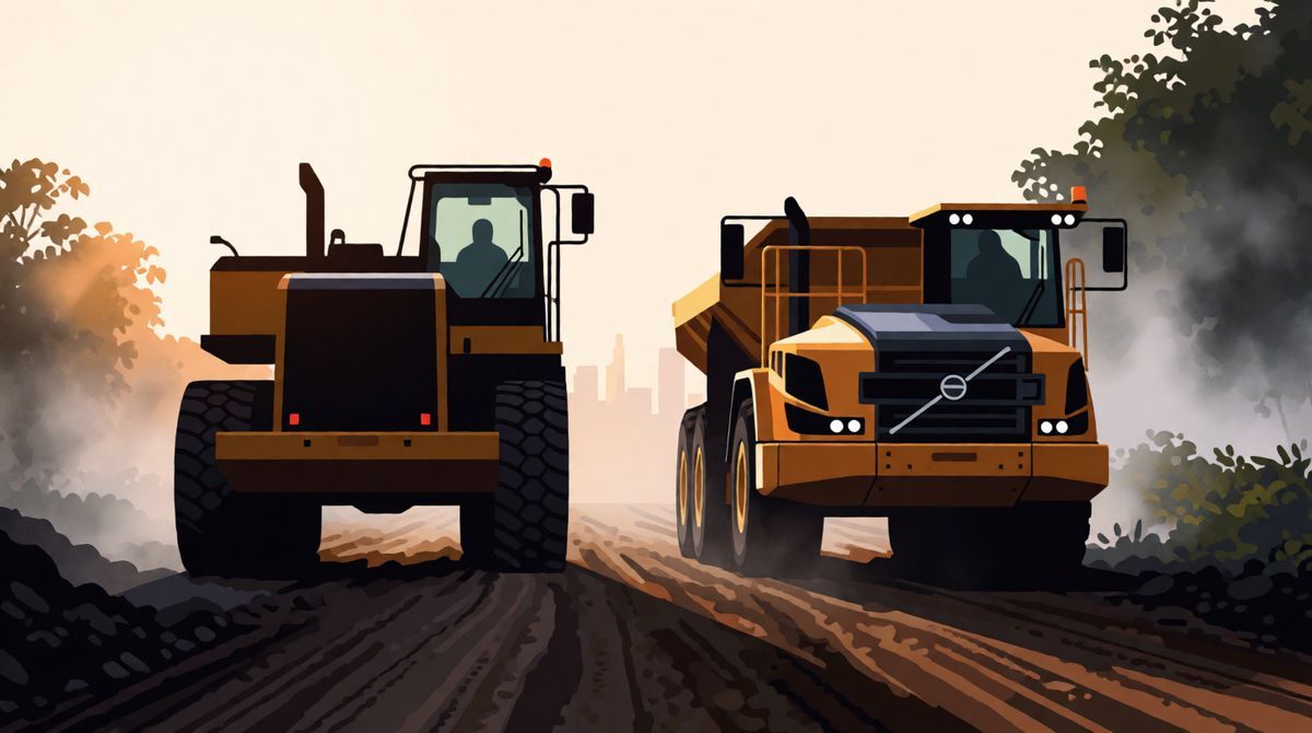 Caterpillar 777-07 Series vs Volvo A40: Which One Actually Delivers for Heavy Haul Transport Construction?